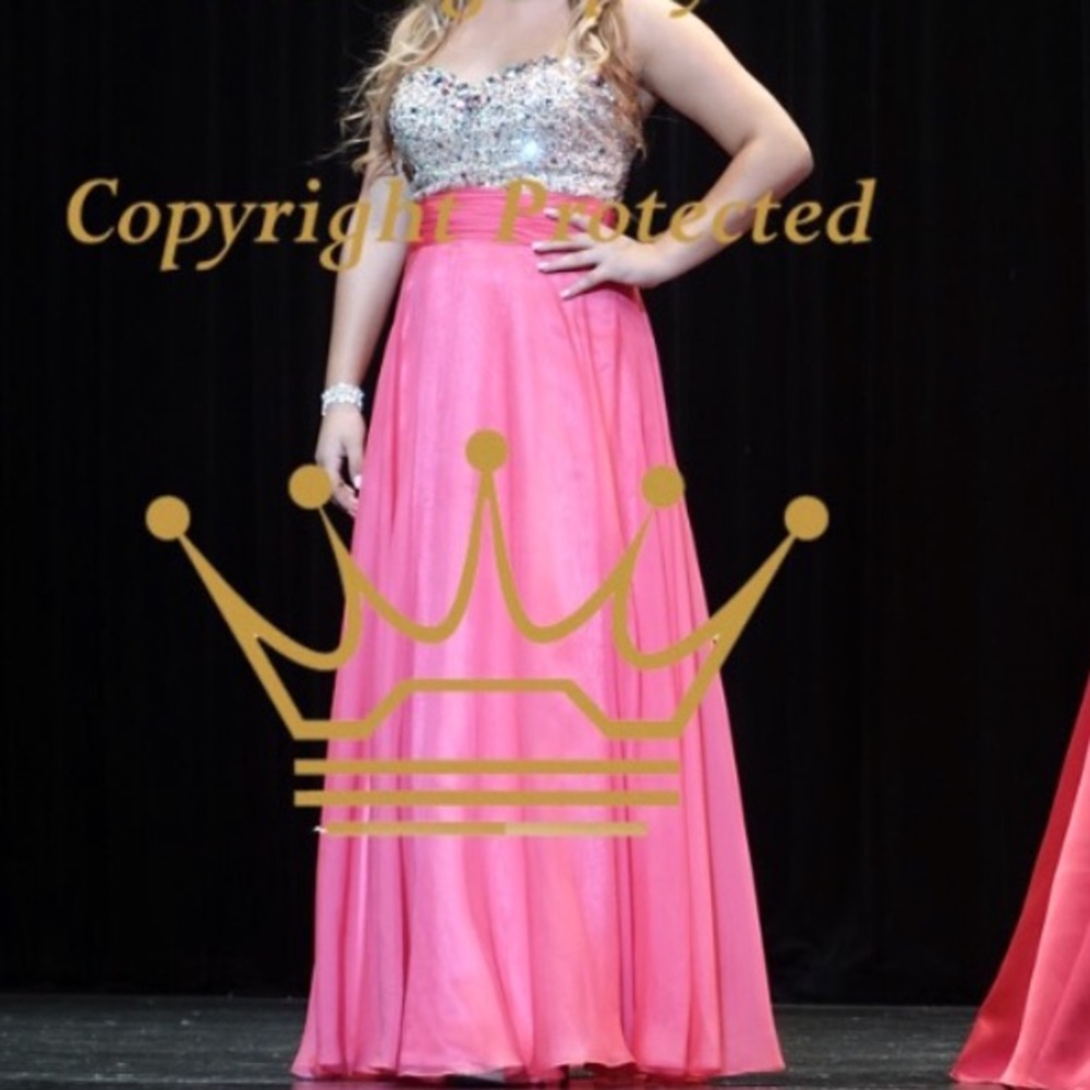 Pink gown